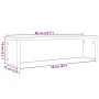 Estantería cocina apilable madera ingeniería gris sonoma by , Kitchen utensil containers - Ref: Foro24-860509, Price: 22,81 €...