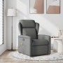 Sillón de masaje reclinable de tela gris oscuro by , Armchairs - Ref: Foro24-4015587, Price: 208,76 €, Discount: %
