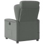 Sillón de masaje reclinable de tela gris oscuro by , Armchairs - Ref: Foro24-4015587, Price: 208,76 €, Discount: %