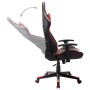 Schwarzer und roter Gaming-Stuhl aus Kunstleder von vidaXL, Gaming-Stühle - Ref: Foro24-20503, Preis: 145,55 €, Rabatt: %