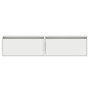 Mueble de TV con luces LED blanco 100X35,5x25 cm von , TV-Möbel - Ref: Foro24-860238, Preis: 80,39 €, Rabatt: %