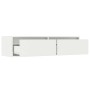 Mueble de TV con luces LED blanco 100X35,5x25 cm von , TV-Möbel - Ref: Foro24-860238, Preis: 80,39 €, Rabatt: %