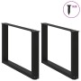 Patas de mesa de centro forma U 2uds acero negro 70x(42-43) cm von , Tischbeine - Ref: Foro24-4013164, Preis: 62,02 €, Rabatt: %