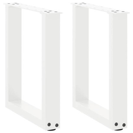 Patas de mesa de centro forma U 2uds acero blanco 38x(42-43) cm von , Tischbeine - Ref: Foro24-4013153, Preis: 58,19 €, Rabat...