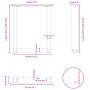 Patas de mesa de centro forma U 2uds acero blanco 38x(42-43) cm von , Tischbeine - Ref: Foro24-4013153, Preis: 58,19 €, Rabat...