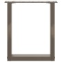 Patas para mesa de centro en forma de U 2 uds antracita acero by , Table legs - Ref: Foro24-4013151, Price: 48,16 €, Discount: %
