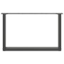 Patas para mesa de centro en forma de U 2 uds antracita acero by , Table legs - Ref: Foro24-4013166, Price: 69,08 €, Discount: %