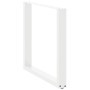 Patas para mesa de comedor en forma de U 2 uds acero blanco by , Table legs - Ref: Foro24-4013193, Price: 97,04 €, Discount: %