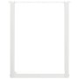 Patas para mesa centro forma U 3 uds blanco 70x(72-73) cm acero by , Table legs - Ref: Foro24-4013201, Price: 122,55 €, Disco...