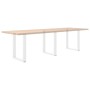 Patas para mesa centro forma U 3 uds blanco 70x(72-73) cm acero by , Table legs - Ref: Foro24-4013201, Price: 122,55 €, Disco...