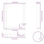Patas para mesa centro forma U 3 uds blanco 70x(72-73) cm acero by , Table legs - Ref: Foro24-4013201, Price: 122,55 €, Disco...
