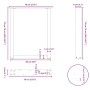 Patas mesa centro forma U 3uds acero natural 70x(72-73)cm acero von , Tischbeine - Ref: Foro24-4013203, Preis: 110,68 €, Raba...