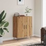 Aparador de madera de ingeniería roble artisan 69,5x34x90 cm von , Sideboards - Ref: Foro24-857178, Preis: 82,11 €, Rabatt: %