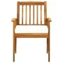 Garten Esstischgarnitur 5 Stück und Kissen massivem Akazienholz von vidaXL, Gartensets - Ref: Foro24-3058083, Preis: 507,46 €...