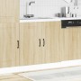 Mueble bajo para fregadero Kalmar roble sonoma 80x46x81,5 cm von , Küchenschränke - Ref: Foro24-853450, Preis: 72,61 €, Rabat...