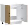 Mueble bajo para fregadero Kalmar roble sonoma 80x46x81,5 cm von , Küchenschränke - Ref: Foro24-853450, Preis: 72,61 €, Rabat...