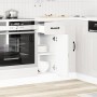Mueble bajo cocina Kalmar madera ingeniería blanca alto brillo by , Kitchen cabinets - Ref: Foro24-853459, Price: 71,28 €, Di...