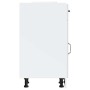 Mueble bajo cocina Kalmar madera ingeniería blanca alto brillo by , Kitchen cabinets - Ref: Foro24-853459, Price: 71,28 €, Di...
