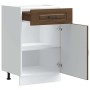 Mueble bajo de cocina Kalmar madera de ingeniería roble marrón von , Küchenschränke - Ref: Foro24-853484, Preis: 92,48 €, Rab...