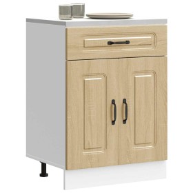 Mueble bajo de cocina Kalmar madera ingeniería de roble sonoma von , Küchenschränke - Ref: Foro24-853490, Preis: 84,86 €, Rab...