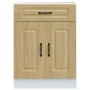 Mueble bajo de cocina Kalmar madera ingeniería de roble sonoma von , Küchenschränke - Ref: Foro24-853490, Preis: 84,86 €, Rab...
