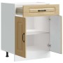 Mueble bajo de cocina Kalmar madera ingeniería de roble sonoma von , Küchenschränke - Ref: Foro24-853490, Preis: 84,86 €, Rab...