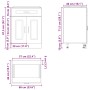 Mueble bajo de cocina Kalmar madera ingeniería de roble sonoma von , Küchenschränke - Ref: Foro24-853490, Preis: 84,86 €, Rab...