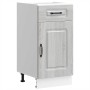 Mueble bajo de cocina Kalmar gris sonoma madera de ingeniería de , Armarios de cocina - Ref: Foro24-853473, Precio: 95,57 €, ...