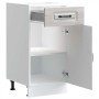 Mueble bajo de cocina Kalmar gris sonoma madera de ingeniería de , Armarios de cocina - Ref: Foro24-853473, Precio: 95,57 €, ...