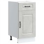 Mueble bajo de cocina Kalmar madera de ingeniería gris hormigón de , Armarios de cocina - Ref: Foro24-853471, Precio: 87,12 €