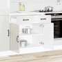 Mueble bajo cocina Kalmar madera ingeniería blanca alto brillo von , Küchenschränke - Ref: Foro24-853499, Preis: 110,30 €, Ra...