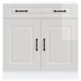 Mueble bajo cocina Kalmar madera ingeniería blanca alto brillo von , Küchenschränke - Ref: Foro24-853499, Preis: 110,30 €, Ra...