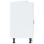 Mueble bajo cocina Kalmar madera ingeniería blanca alto brillo von , Küchenschränke - Ref: Foro24-853499, Preis: 110,30 €, Ra...