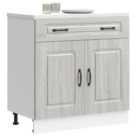 Mueble bajo de cocina Kalmar gris sonoma madera de ingeniería von , Küchenschränke - Ref: Foro24-853503, Preis: 106,59 €, Rab...