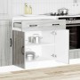 Mueble bajo de cocina Kalmar gris sonoma madera de ingeniería de , Armarios de cocina - Ref: Foro24-853503, Precio: 103,61 €,...