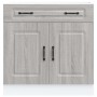 Mueble bajo de cocina Kalmar gris sonoma madera de ingeniería de , Armarios de cocina - Ref: Foro24-853503, Precio: 103,61 €,...