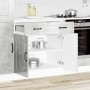 Mueble bajo de cocina Kalmar madera de ingeniería gris hormigón von , Küchenschränke - Ref: Foro24-853501, Preis: 96,63 €, Ra...