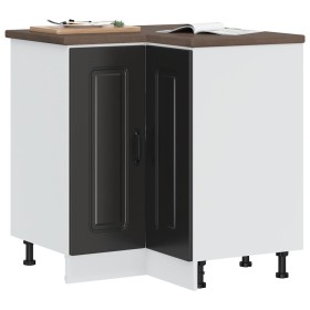Mueble bajo esquinero de cocina Kalmar madera ingeniería negra von , Küchenschränke - Ref: Foro24-853508, Preis: 108,48 €, Ra...