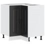 Mueble bajo esquinero de cocina Kalmar madera ingeniería negra de , Armarios de cocina - Ref: Foro24-853508, Precio: 118,40 €...