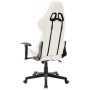 Silla de gaming de cuero sintético blanco y rosa de vidaXL, Sillones para videojuegos - Ref: Foro24-20534, Precio: 174,72 €, ...