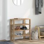 Zapatero artesanal de madera contrachapada 61x32x70 cm by , Shoe racks and shoe organizers - Ref: Foro24-859850, Price: 48,85...