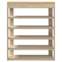Mueble zapatero madera de ingeniería roble sonoma 80x30x98 cm by , Shoe racks and shoe organizers - Ref: Foro24-859934, Price...
