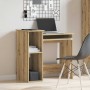 Escritorio estantes madera roble artisian 84x40x78 cm de , Escritorios - Ref: Foro24-860453, Precio: 79,74 €, Descuento: %