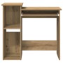 Escritorio estantes madera roble artisian 84x40x78 cm de , Escritorios - Ref: Foro24-860453, Precio: 79,74 €, Descuento: %