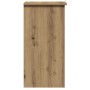 Escritorio estantes madera roble artisian 84x40x78 cm de , Escritorios - Ref: Foro24-860453, Precio: 79,74 €, Descuento: %