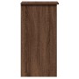 Escritorio con estantes contrachapada marrón roble 84x40x78 cm von , Schreibtische - Ref: Foro24-860451, Preis: 69,84 €, Raba...