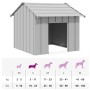 Caseta para perros con techo acero galvanizado 85x107x81 cm von , Hundehütten - Ref: Foro24-4100914, Preis: 115,08 €, Rabatt: %