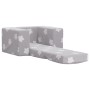 Sofá cama infantil felpa suave gris claro con estrellas by , Baby and Toddler Furniture - Ref: Foro24-4104784, Price: 37,36 €...