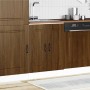 Mueble bajo para fregadero Kalmar roble marrón 60x46x81,5 cm von , Küchenschränke - Ref: Foro24-853444, Preis: 80,67 €, Rabat...