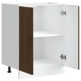 Mueble bajo para fregadero Kalmar roble marrón 60x46x81,5 cm von , Küchenschränke - Ref: Foro24-853444, Preis: 80,67 €, Rabat...